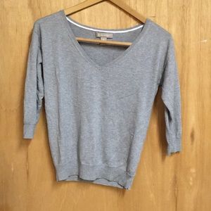Banana Republic V Neck sweater grey size XS